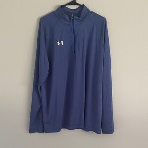 Under Armour Royal Blue Quarter-Zip Pullover